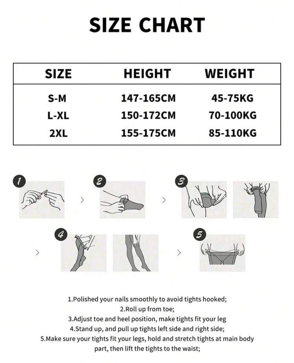Polka-Dot-Viral-Skin-Look-Thermal-Stockings-sizing-chart