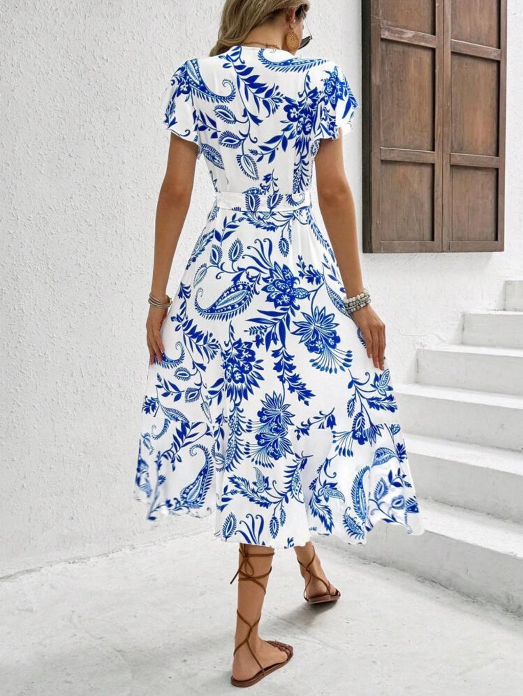 Santorini-Blue-White-Wrap-Maxi-Dress-back
