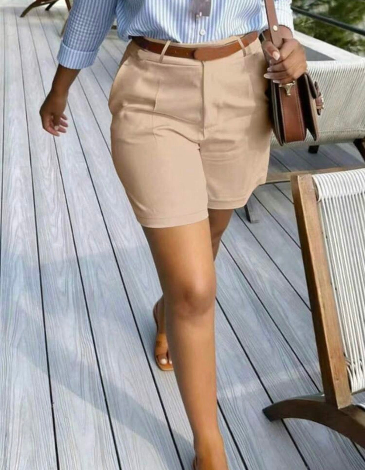 Soft-Apricot-Tailored-Bermuda-Shorts-front