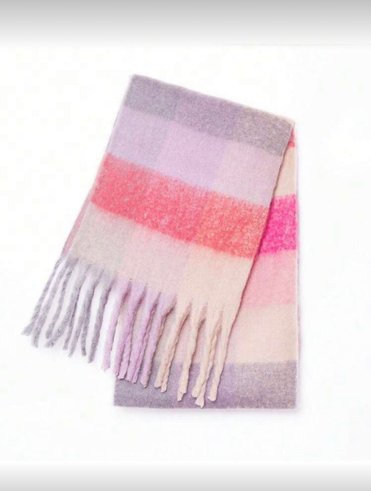 Soft-Plaid-Winter-Scarf–Multi-30cm-x-200cm-lifestyle