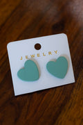 Solid-Teal-Hearts-earrings-front