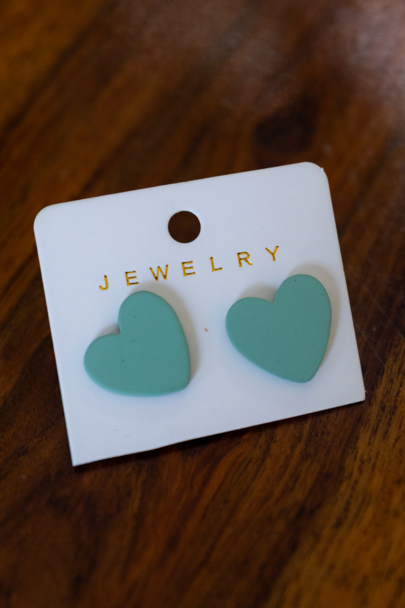 Solid-Teal-Hearts-earrings-front