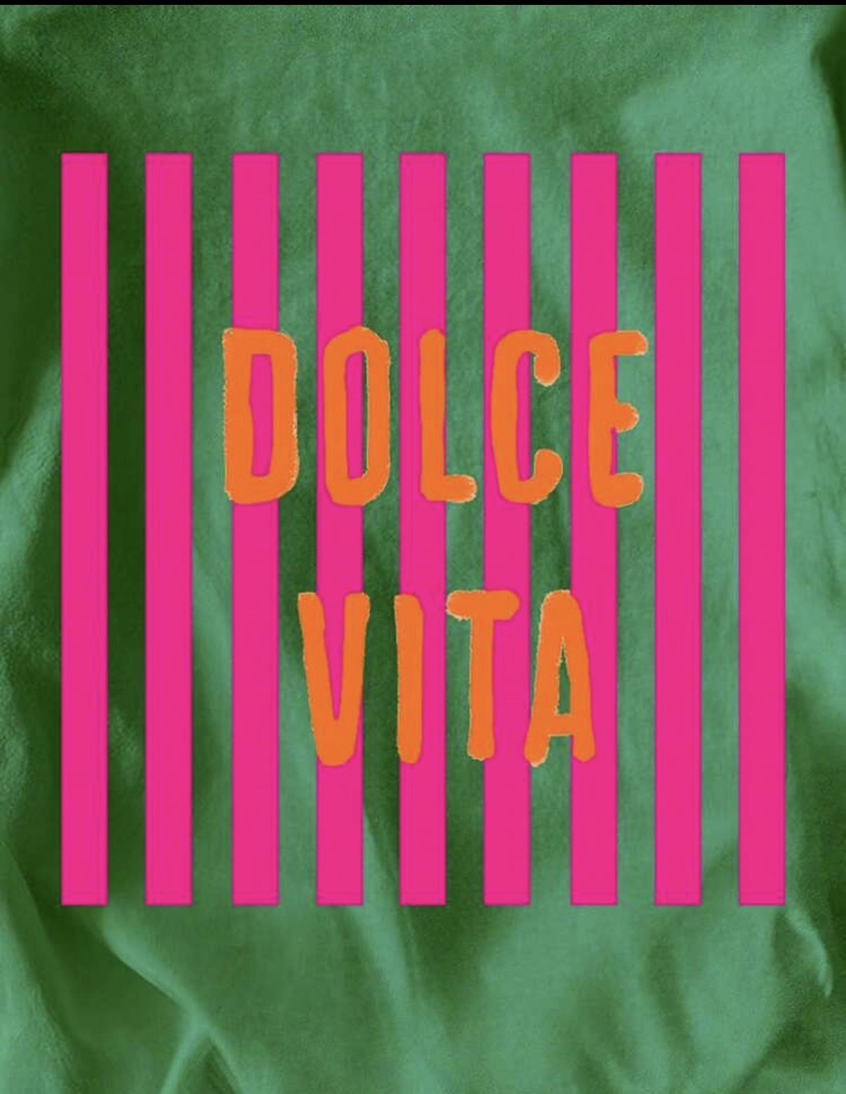 Vibrant-Green-Pink-Orange-Dolce-Vita-Graphic-T-back-detail