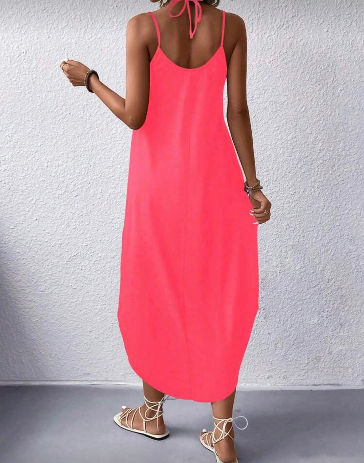 Watermelon-Maxi-T-shirt-Dress-back