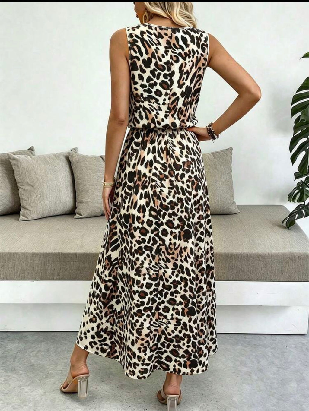 Wild-Side-Neutral-Brown-Black-Leopard-Side-Slit-Maxi-Dress-back