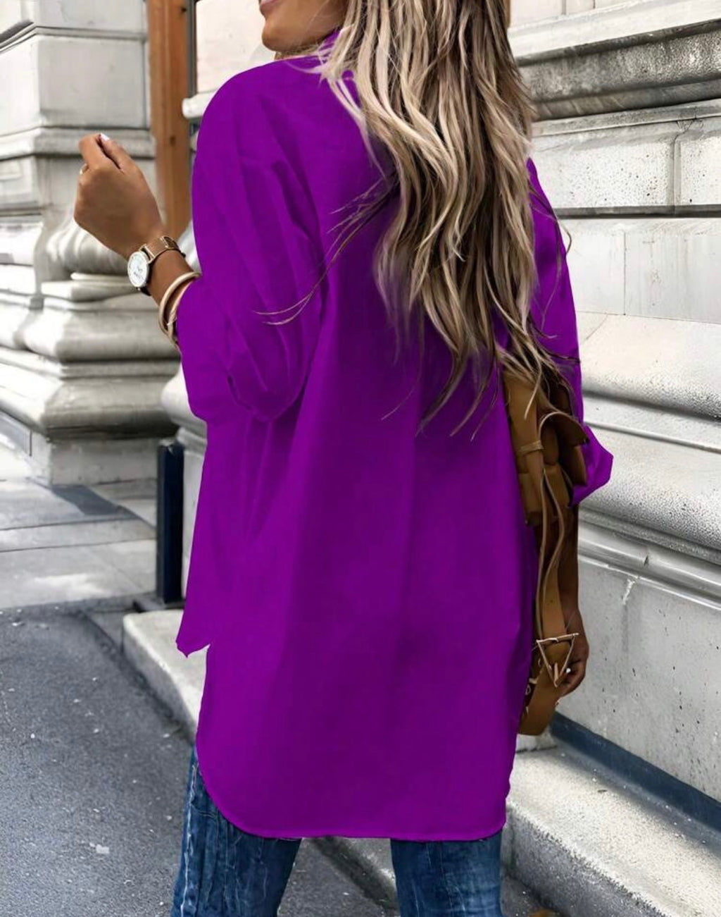 Purple-Collared-Button-Up-Shirt-back