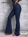 TALL-RANGE-High-Waisted-denim-flair-Pants-side
