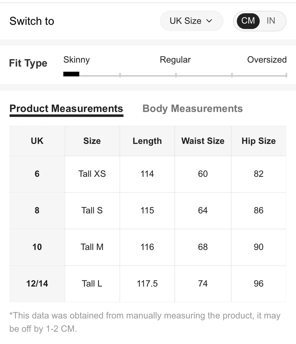 TALL-RANGE-High-Waisted-denim-flair-Pants-sizing-chart
