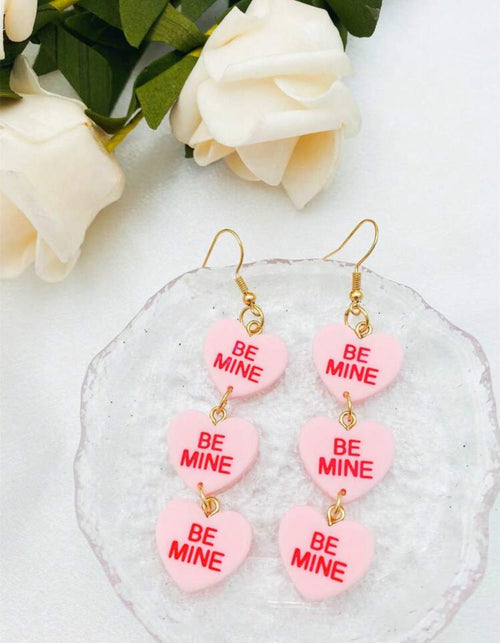 3-tier-romantic-Be-Mine-heartshaped-Earrings-lifestyle