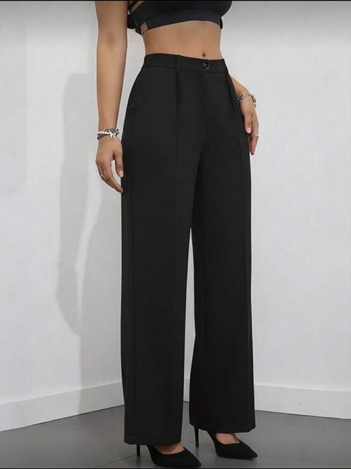 Black-High-Waisted-Lose-Fitted-pants-side