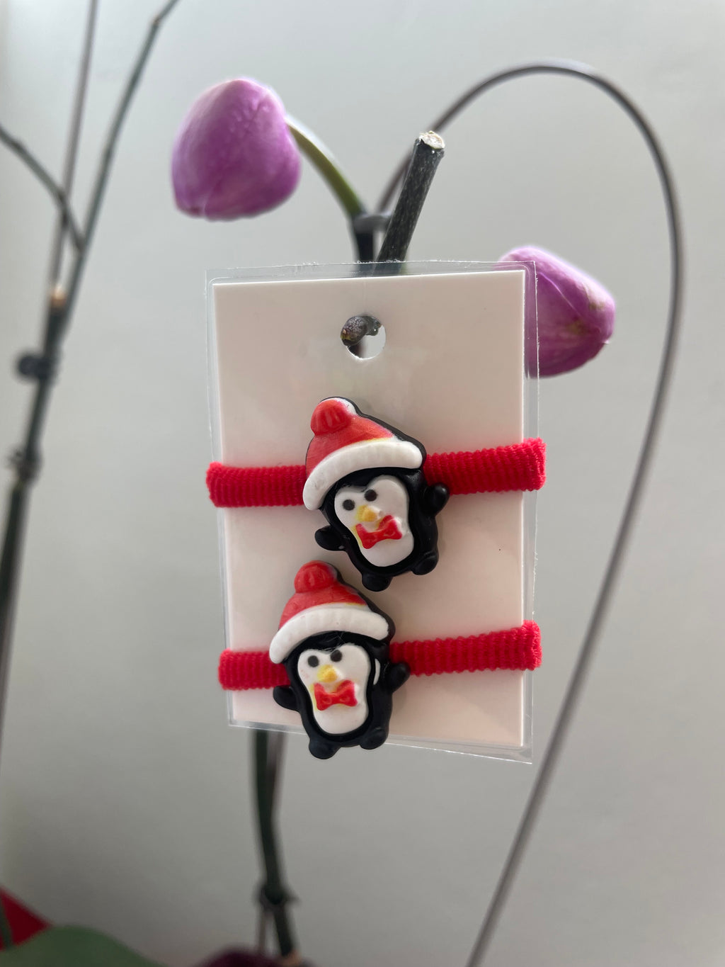 Christmas-Hair-Elastic-Set-penguins