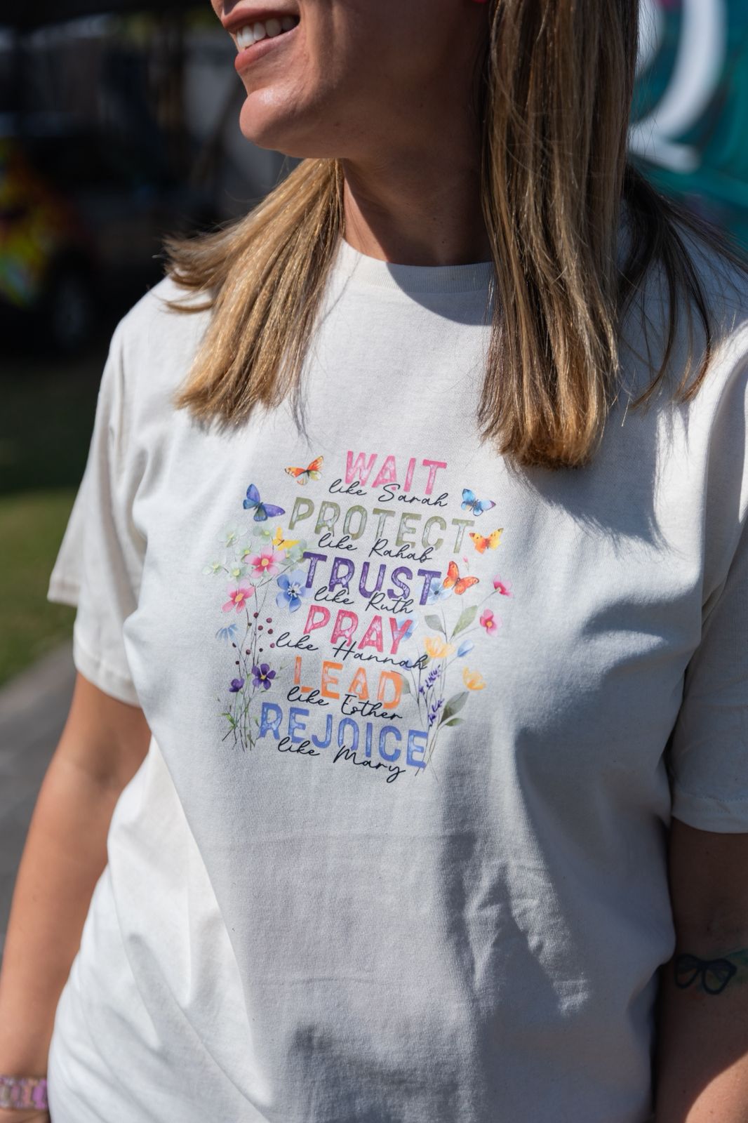 Faith-in-Fashion-Tee-WAIT-PROTECT-TRUST-PRAY-LEAD-REJOICE – tshirt-detail