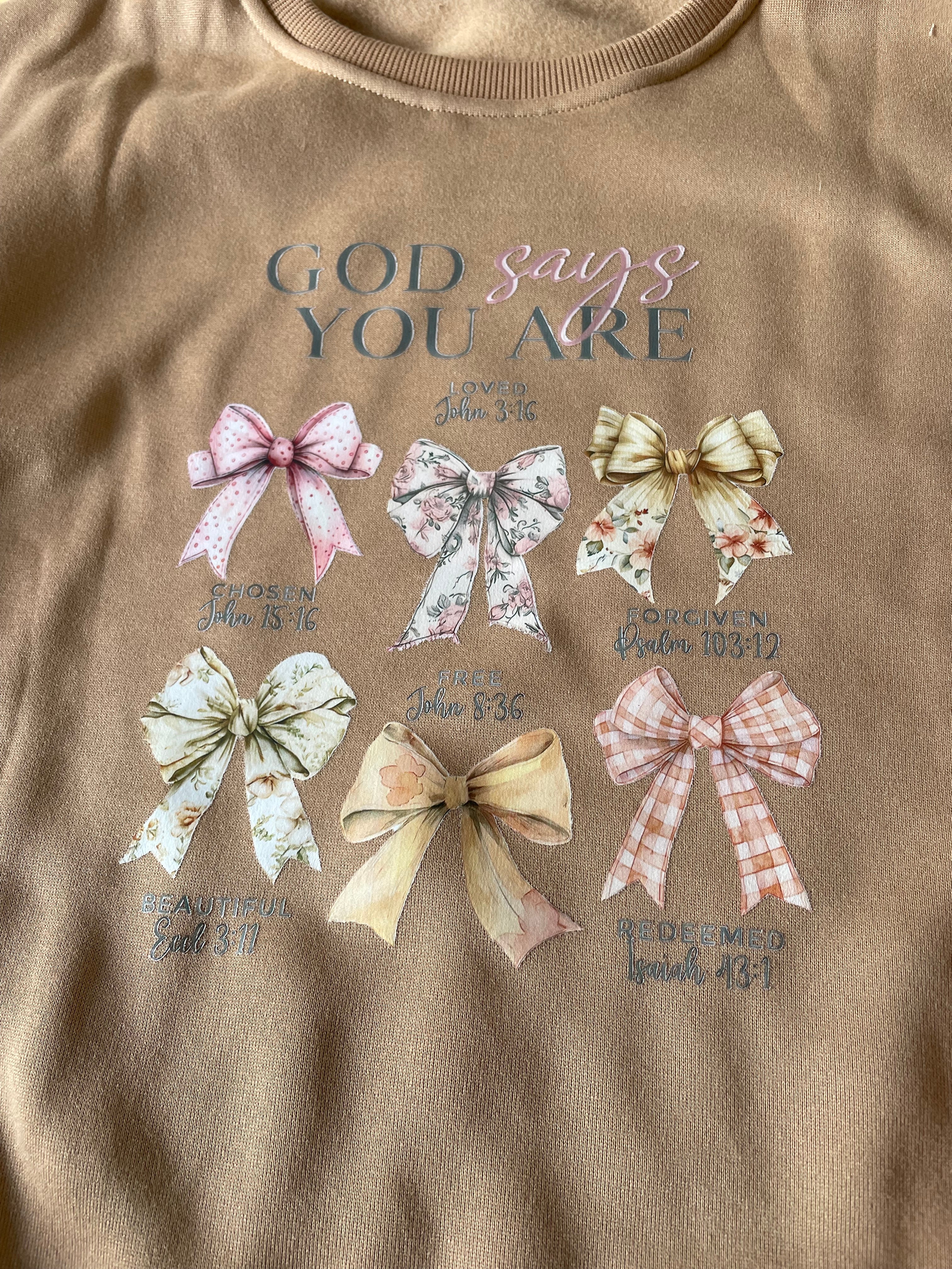 God-Says-You-Are-Beige-Pullover-detail