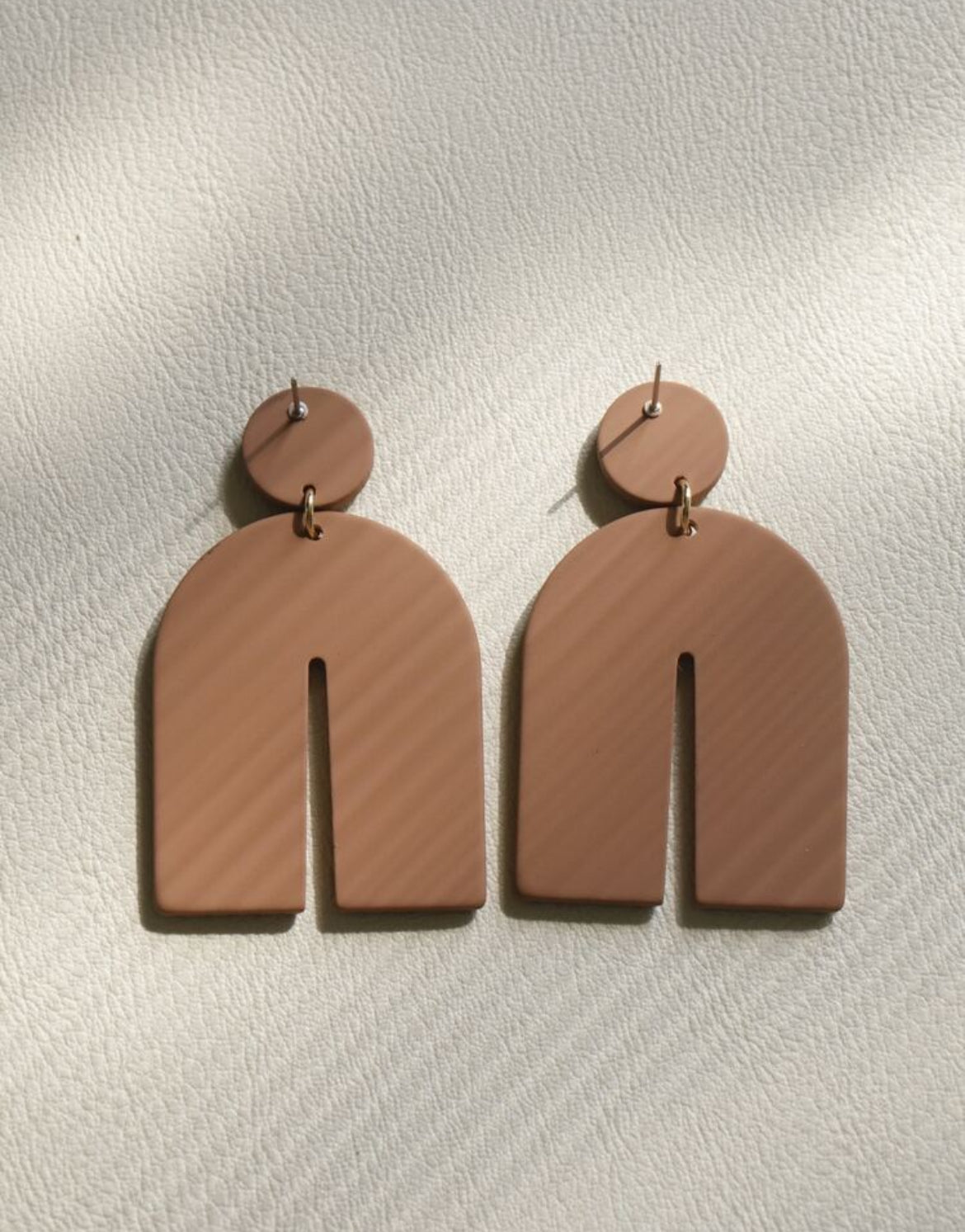Neutral-colour-U-Geometric-Drop-Earrings-back