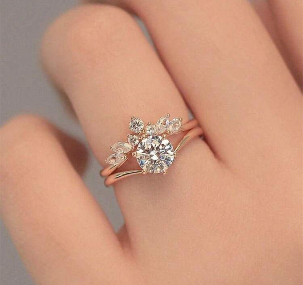 Rose-Gold-Leaf-Ring-Set-lifestyle