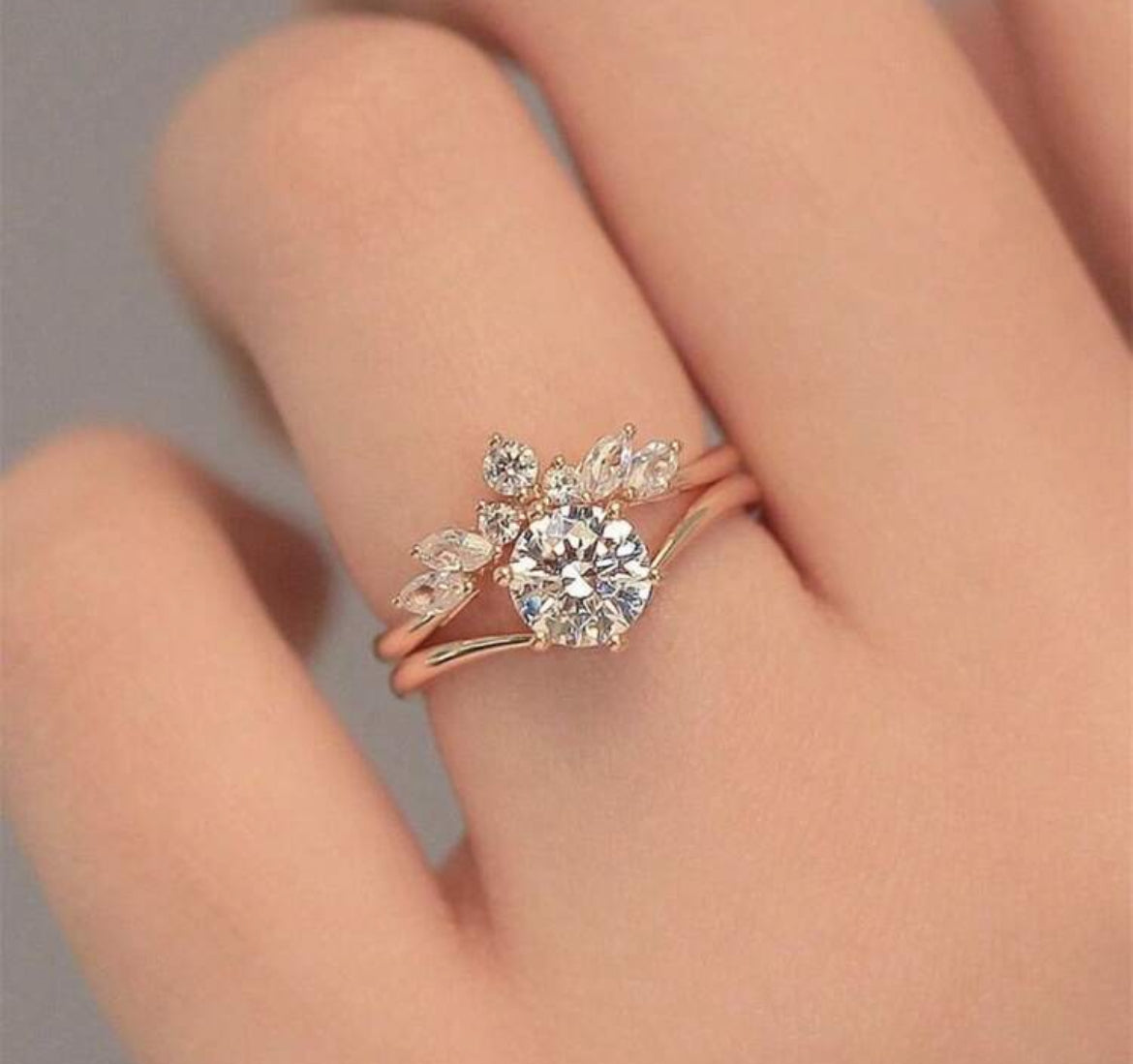 Rose-Gold-Leaf-Ring-Set-lifestyle