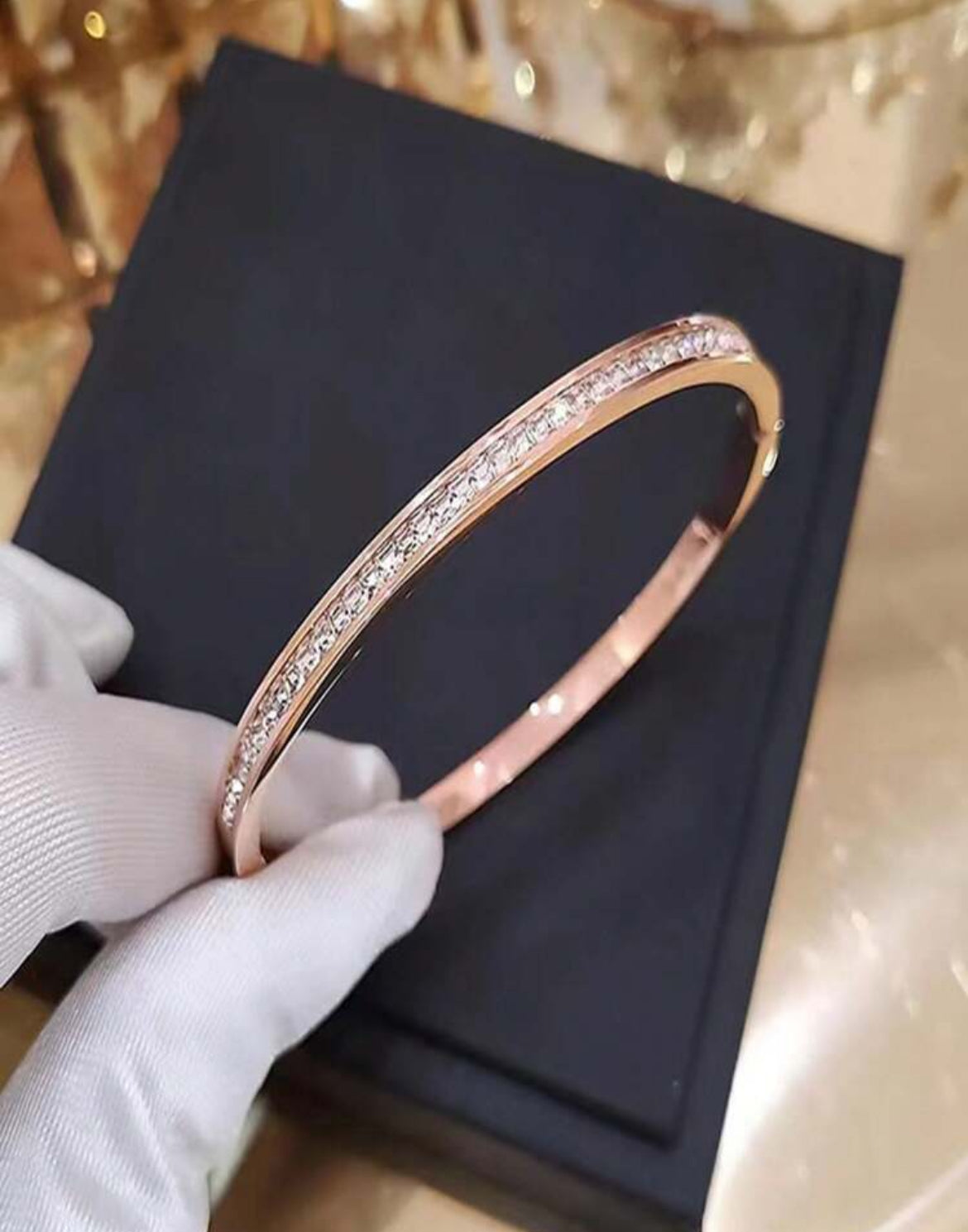 Rose-Gold-Stainles-Steel-Couple-Bracelet-With-Single-Cubic-Zirconia-lifestyle2
