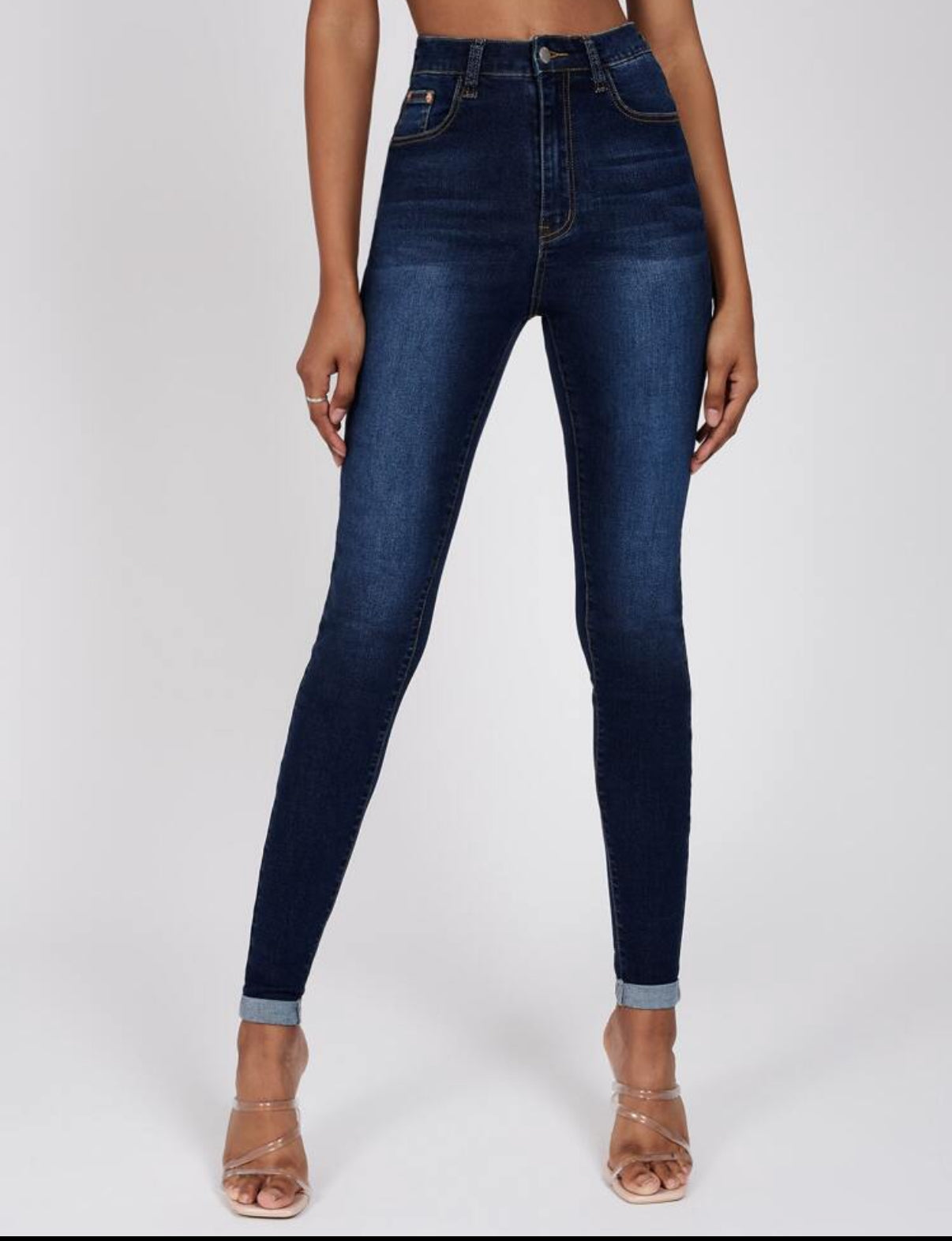 TALL-High-Waist-Skinny-Dark-Wash-Jeans-front
