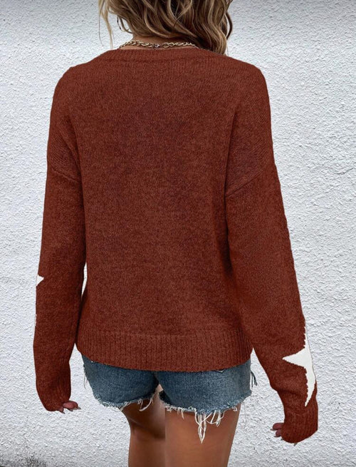 #1-Selling-Star-Jersey-Brown-back