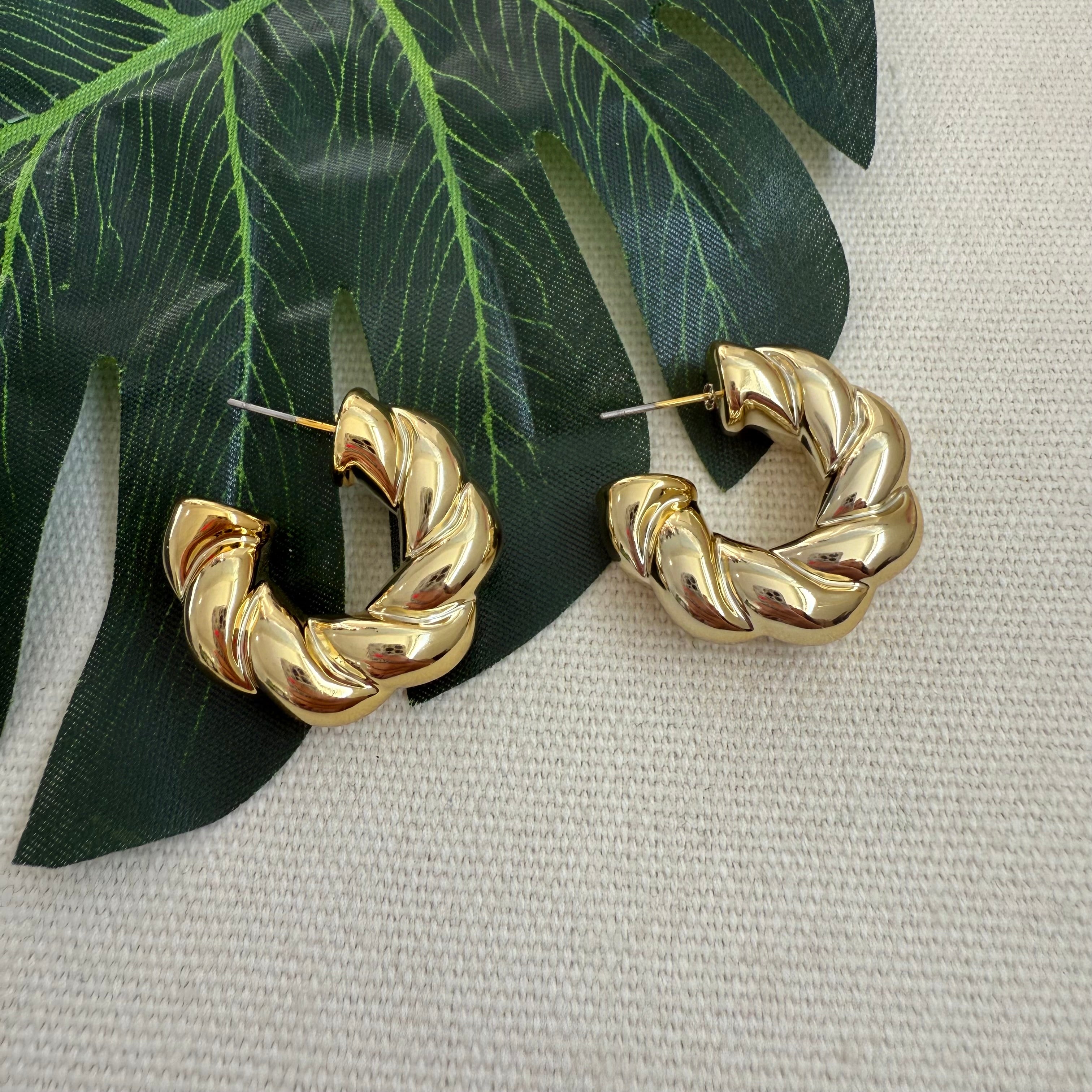 gold-thick-hoop-earings-small-size