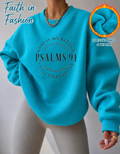 psalms-91-teal-pullover-front